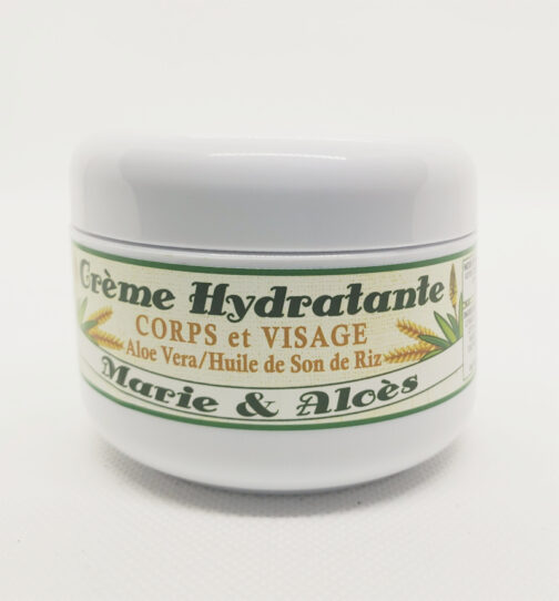 crème aloe vera corps visage