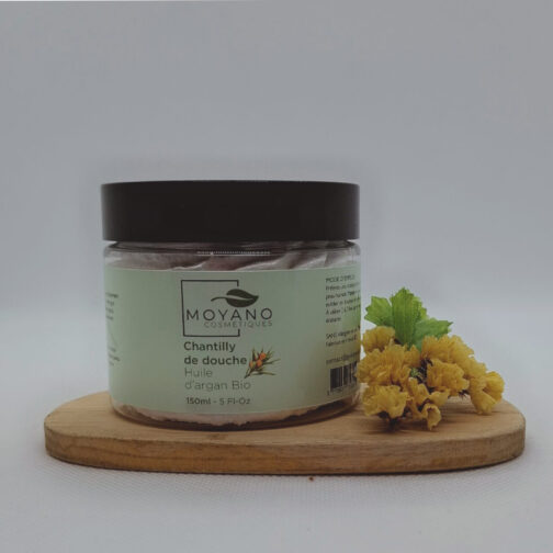 mousse de douche chantilly argan