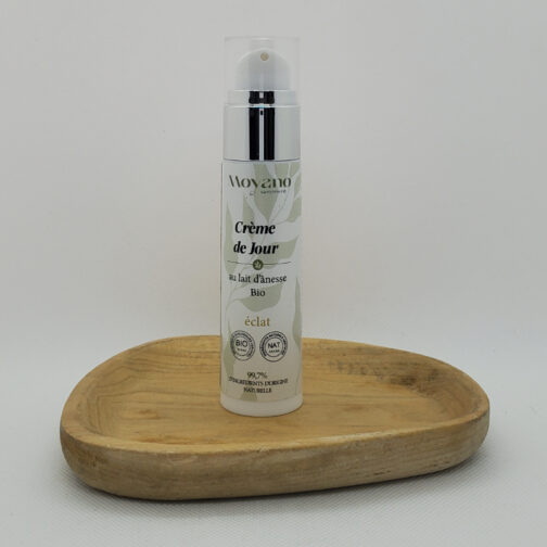 crème visage au lait d'anesse bio 99,7% d'ingrédients d'origine naturelle
